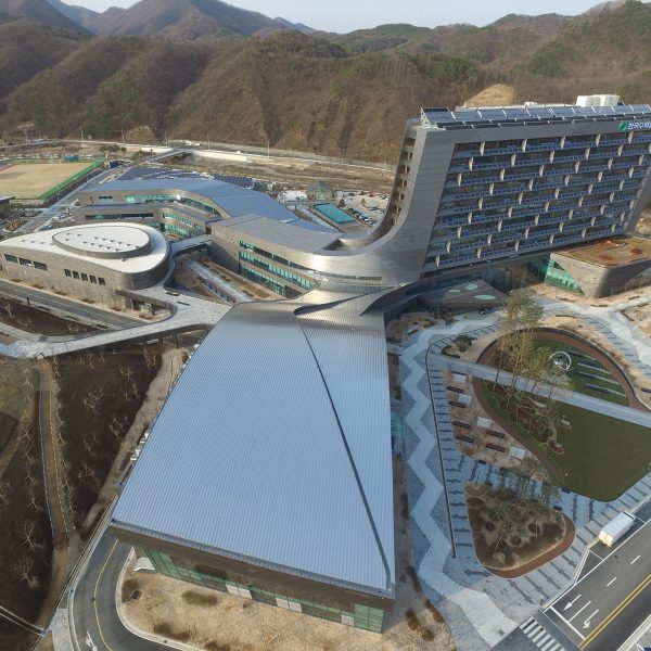 대한민국공공건축상 우수상
New Headquarters of Korea Hybrid & Nuclear Power Corpertation
Korea Public Architecture Award Honored